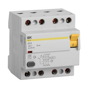 УЗО ВД1-63 4Р 40А 30мА ИЭК MDV10-4-040-030