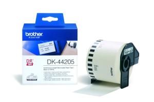 Наклейка съемная бумаж. бел. 62мм BROTHER DK44205 Наклейка съемная бумаж. бел. 62мм BROTHER DK44205