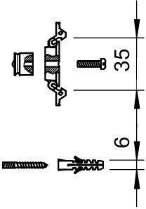 Адаптер УЗИП на DIN-рейку DLS-BS OBO 5082382 Адаптер УЗИП на DIN-рейку DLS-BS OBO 5082382
