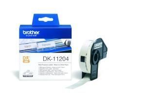 Наклейка универсальная 17х54мм BROTHER DK11204 Наклейка универсальная 17х54мм BROTHER DK11204