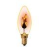 Лампа декоративная IL-N-C35-3/RED-FLAME/E14/CL с типом свечения "эффект пламени" форма "свеча" прозр UL-00002981