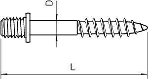 Дюбель M8x35mm (985 M8 35) 3133230 Дюбель M8x35mm (985 M8 35) 3133230