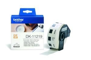Наклейка круглая бумаж. 12мм BROTHER DK11219 Наклейка круглая бумаж. 12мм BROTHER DK11219