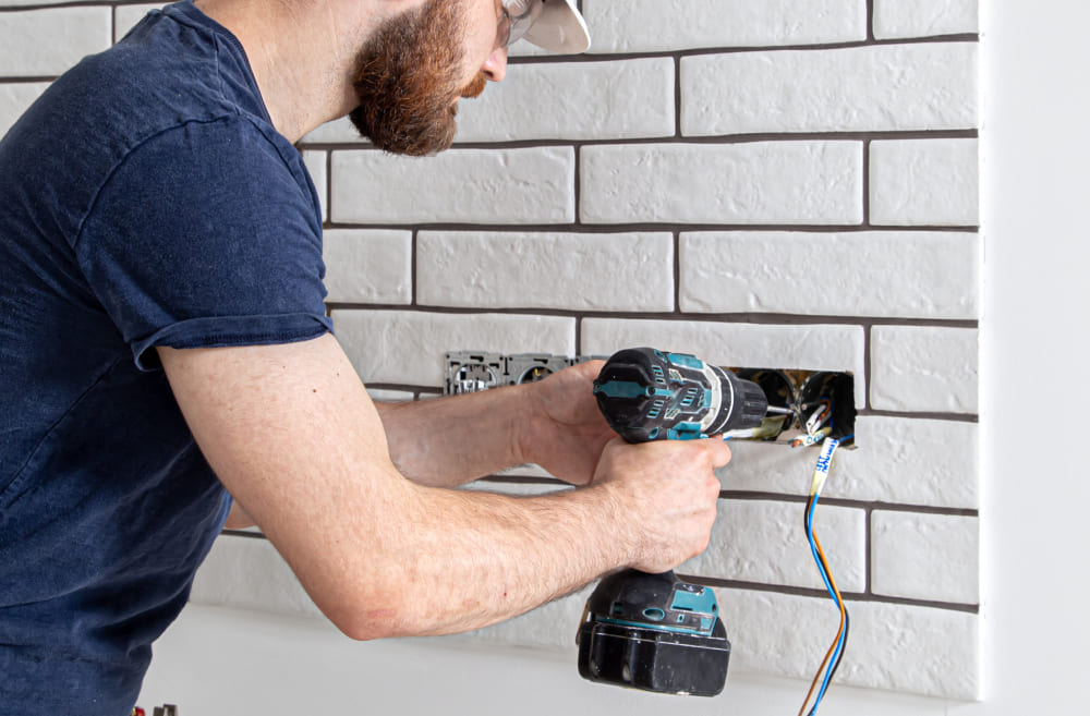 Установка розетки с нуля Установка розетки с нуля